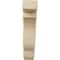 Ekena Millwork 1 3/4"W x 5"D x 7 1/2"H Bedford Wood Bracket, Rubberwood BKTW02X05X08BERW - alternate 2